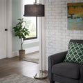 Strick Bolton Ohlson Brushed Steel Floor Lamp