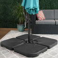 Universal Heavy Duty Plastic Umbrella Base Set Of 4 Angel Weights