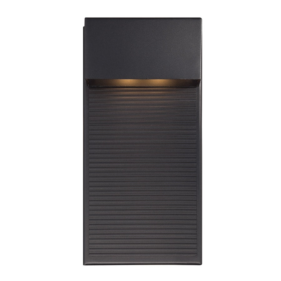 Modern Forms Hiline Black Aluminum Led Wall Light