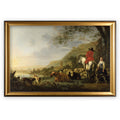 Hilly Landscape By Aelbert Cuyp Gold Frame