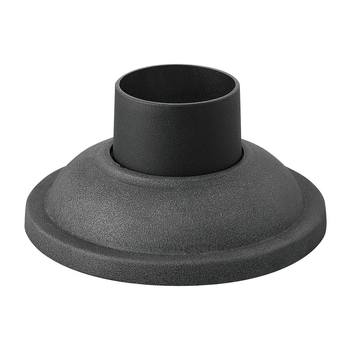 Hinkley Lighting 1304 7 Wide Cast Aluminum Pier Mount Base With 3 Fitter Diameter