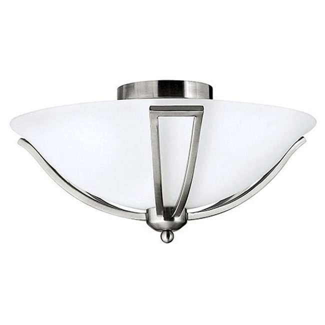 Hinkley Lighting 2 Light 16.75 Width Indoor Semi Flush Ceiling