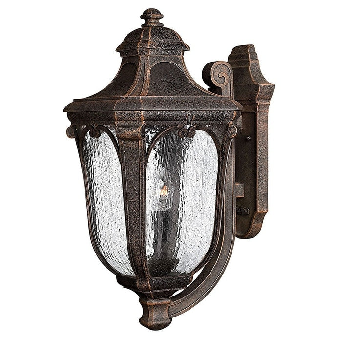 Hinkley Lighting H1315 22 Height 3 Light Lantern Outdoor Wall Sconce
