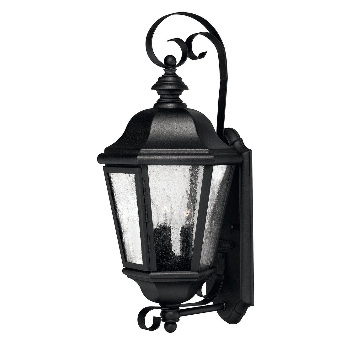 Hinkley Lighting 1670 3 Light 21 Height Outdoor Lantern Wall Sconce From The Edgewater Collection Oil Rubbed Bronze N A