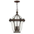 Hinkley Lighting H2442 3 Light Outdoor Lantern Pendant From The San