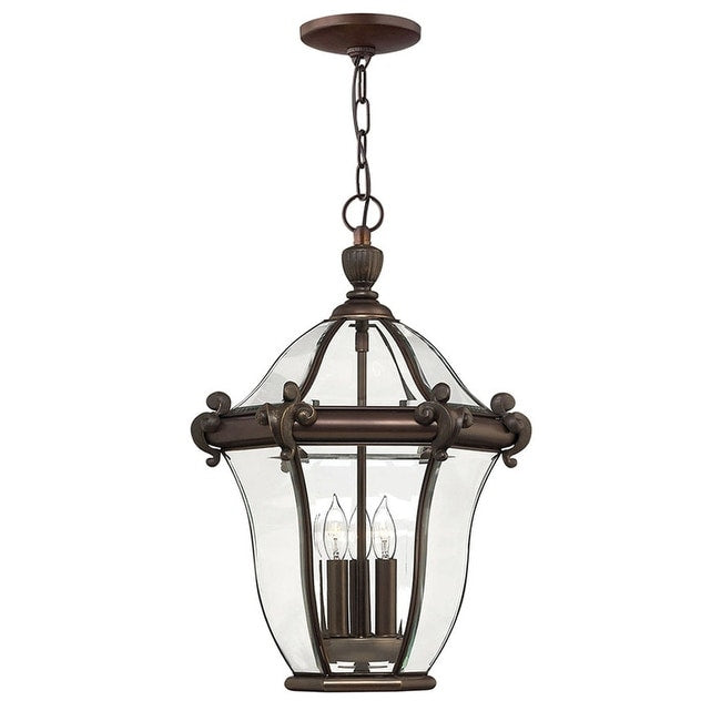 Hinkley Lighting H2442 3 Light Outdoor Lantern Pendant From The San