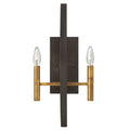 Hinkley Lighting Euclid 2 Light 20 Tall Wall Sconce