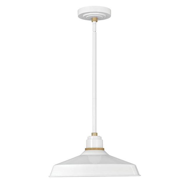 Hinkley Lighting 10483 Foundry Single Light 16 Wide Outdoor Pendant N A