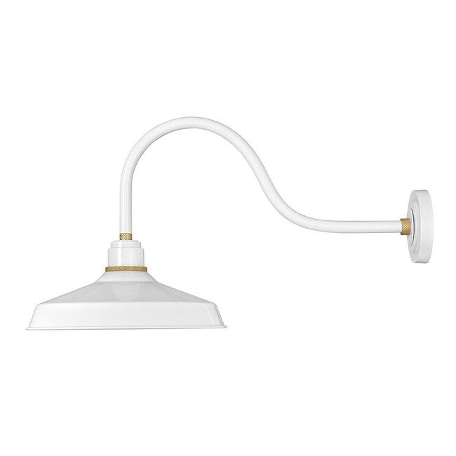 Hinkley Lighting 10453 Foundry Single Light 17 Tall Outdoor Wall Sconce N A
