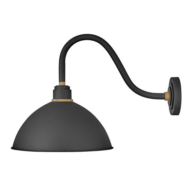 Hinkley Lighting 10645 Foundry Single Light 18 Tall Outdoor Wall Sconce N A