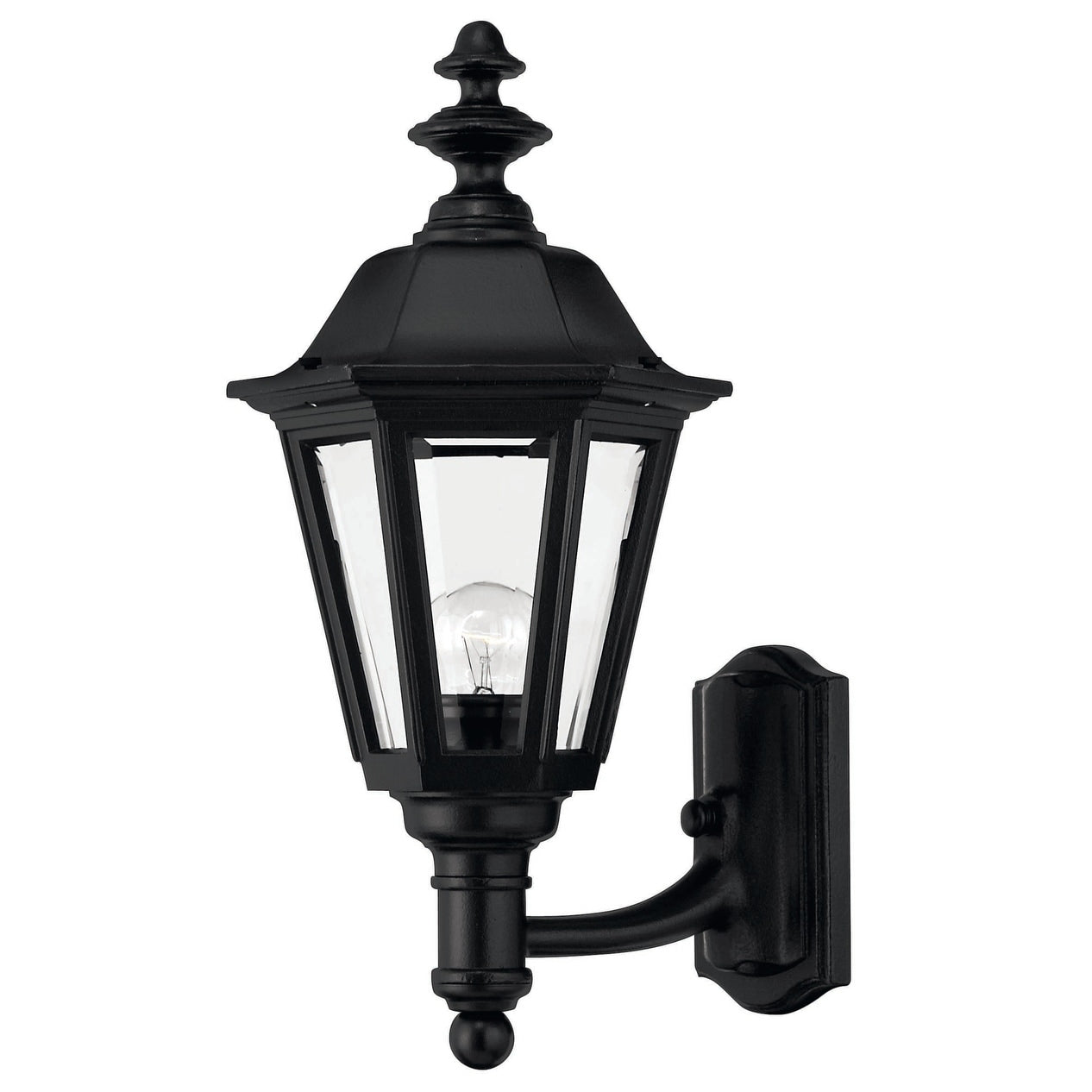 Hinkley Lighting 18 Height 1 Light Lantern Outdoor Wall Sconce In