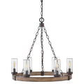 Hinkley Lighting 29206 Sawyer 120V 6 Light 24 Wide Open Air Outdoor