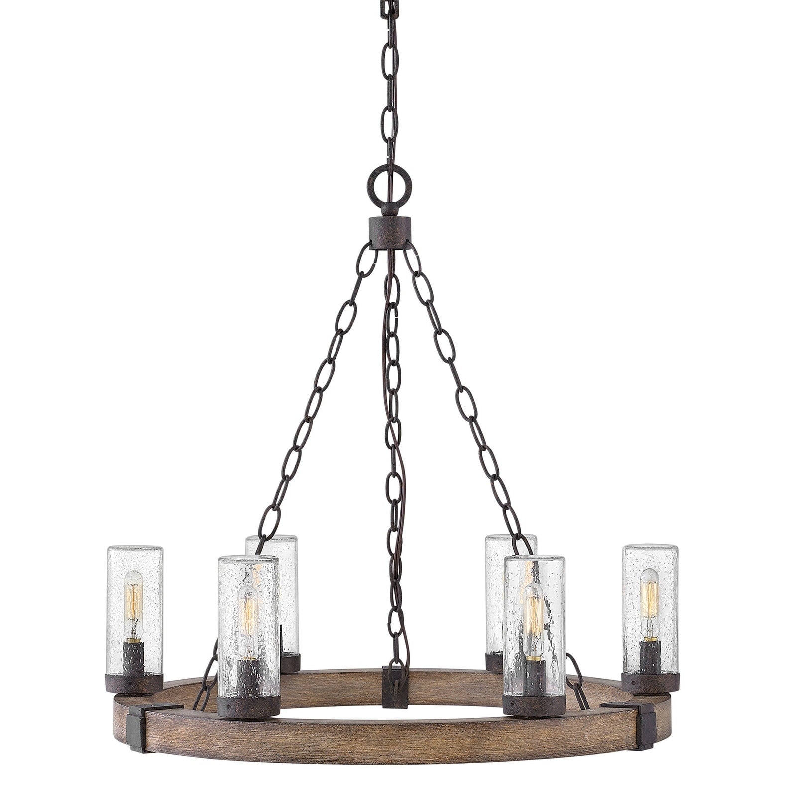 Hinkley Lighting 29206 Sawyer 120V 6 Light 24 Wide Open Air Outdoor