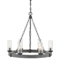 Hinkley Lighting 29206 Ll Sawyer 6 Light 24 Wide Led Outdoor Chandelier N A