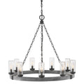 Hinkley Lighting 29208 Ll Sawyer 9 Light 30 Wide Led Outdoor Chandelier N A