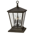 Hinkley Lighting Trellis 120V 4 Light 19.75 Tall Pier Mount Light