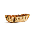 Hip Vintage Ina Bombay Gold Rippled Bowl