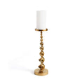 Hip Vintage Kidman Antique Gold Candle Sticks Set Of 2