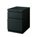 Hirsh 20 D Commercial Mobile Pedestal File Cabinet 1 Box 1 File Black