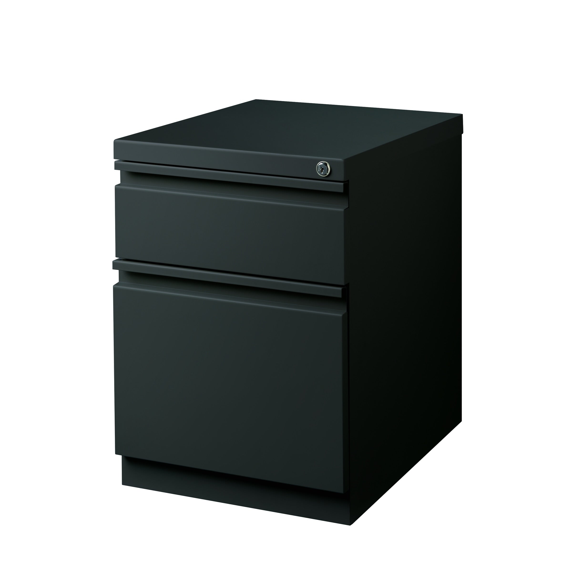 Hirsh 20 D Commercial Mobile Pedestal File Cabinet 1 Box 1 File Black