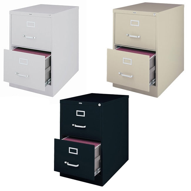 Hirsh 26.5 Inch Deep 2 Drawer Legal Size Commercial Vertical File Cabinet