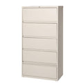 Hirsh Commercial 36 Wide 5 Drawer Lateral With Roll Out Shelves