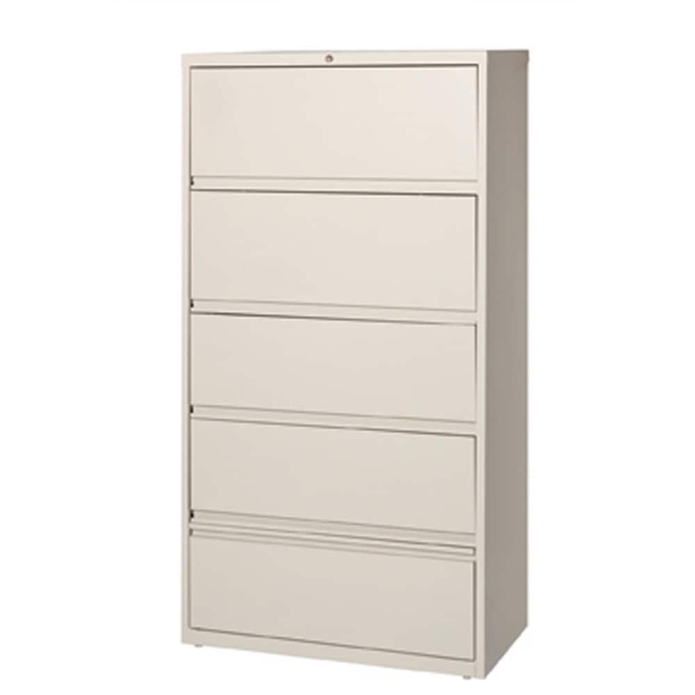 Hirsh Commercial 36 Wide 5 Drawer Lateral With Roll Out Shelves