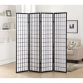 Hoceima Oriental Shoji 4 Panel Room Divider
