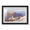 Hoher Goll From 1919 Edward Theodore Compton Custom Framed Print