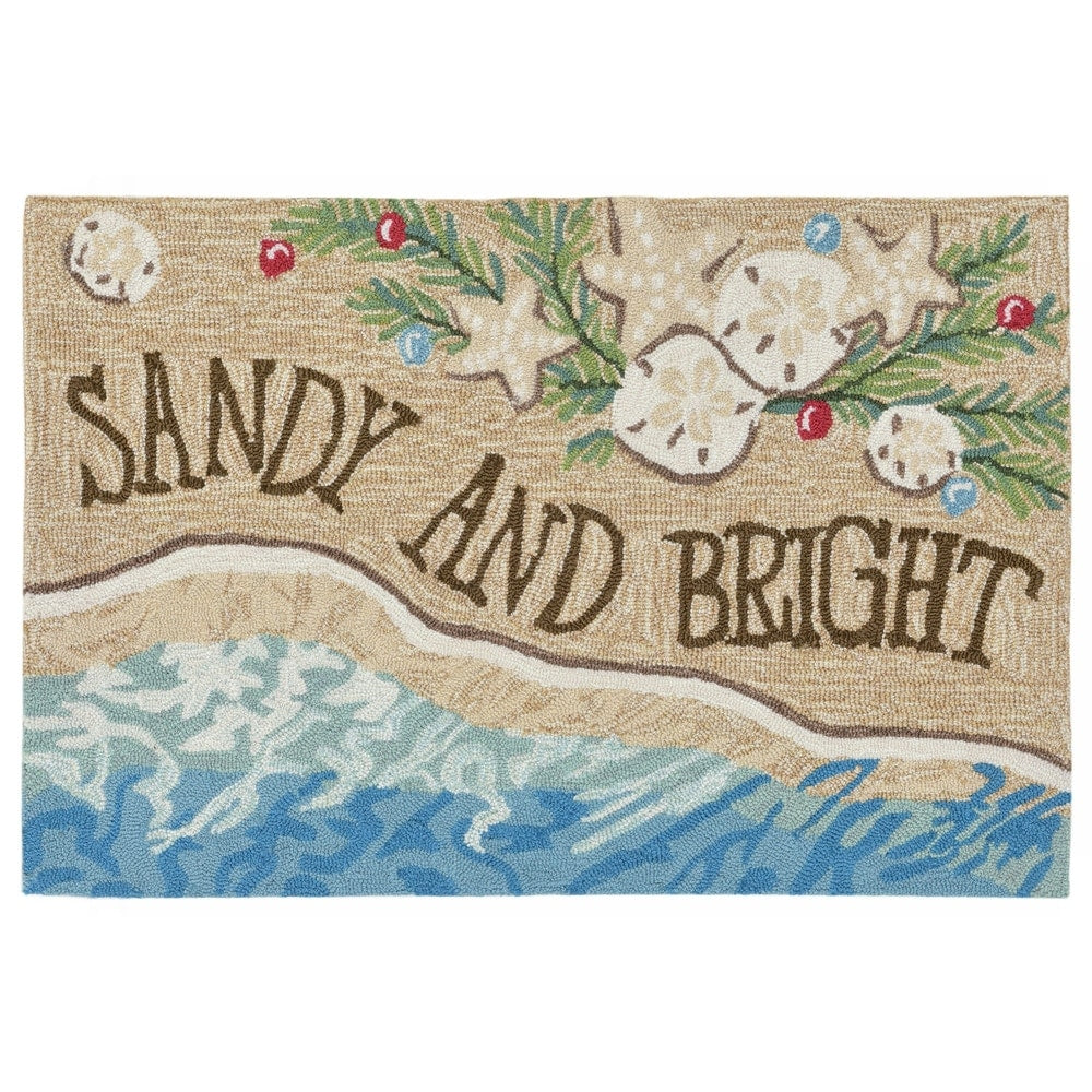 Liora Manne Holiday Beach Outdoor Rug 2 X 3 2 X 3