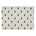 Holiday Placemats With Christmas Tree Design Set Of 4