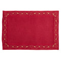 Holiday Placemats With Embroidered Design Set Of 4