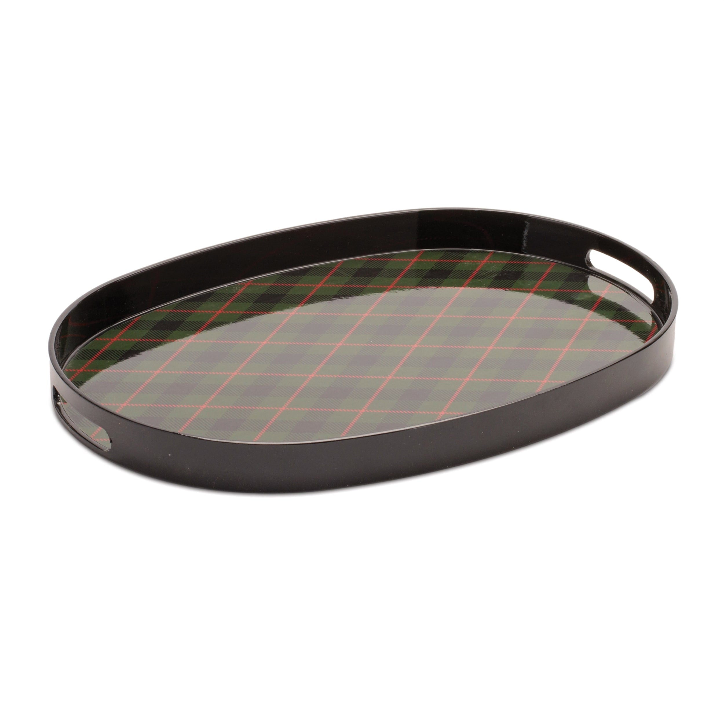 Holiday Plaid Tray 17.5 L
