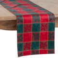 Holiday Runner With Plaid Design