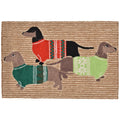 Liora Manne Frontporch Holiday Hounds Indoor Outdoor Mat