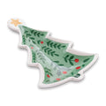 Holiday Tree Ceramic Trinket Dish Set Of 4