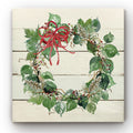Holiday Wreath Gallery Wrapped Canvas