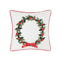 Holiday Wreath Pillow