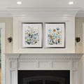 Holland Spring Mix 2 Piece Set Silver Frame