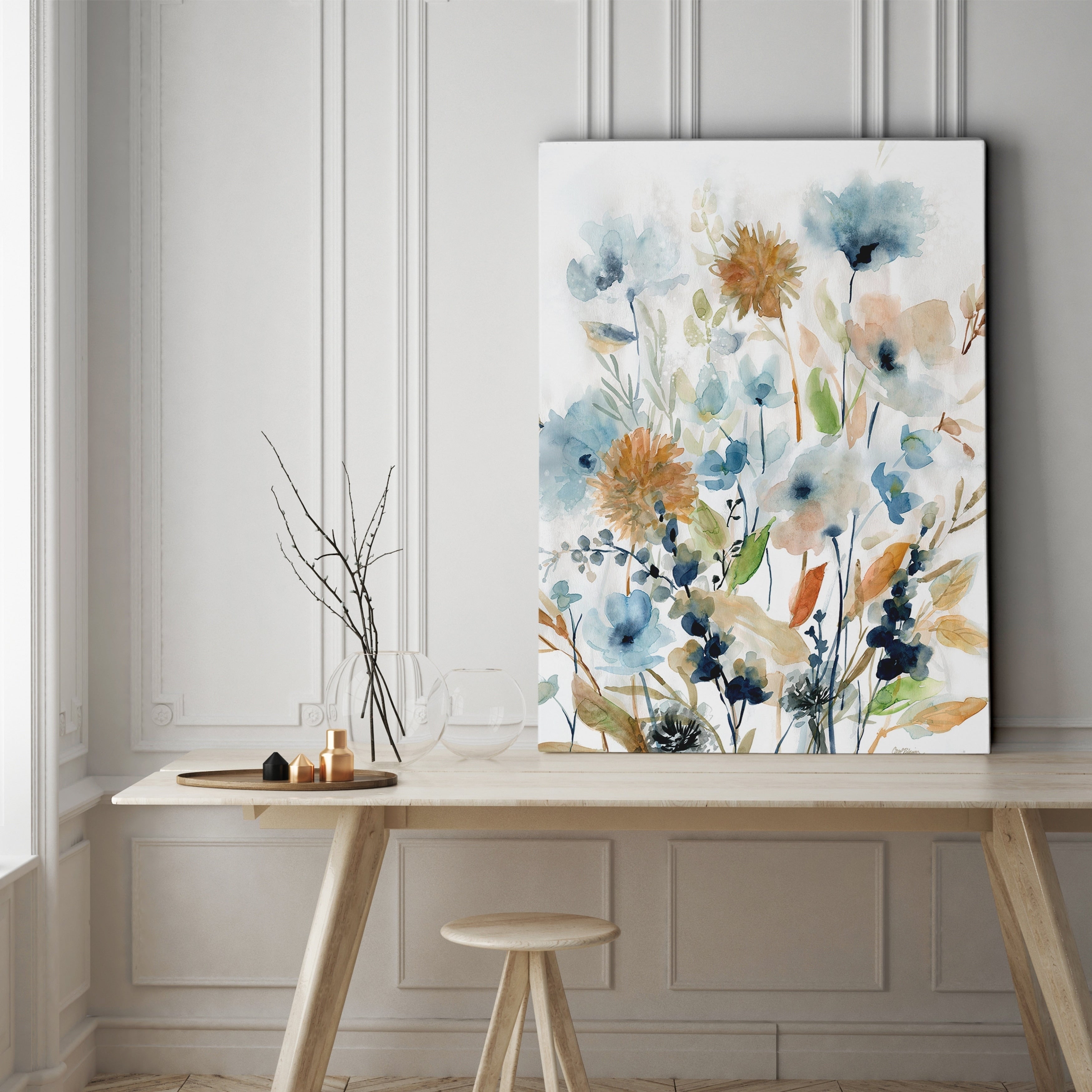 Holland Spring Mix Ii Gallery Wrapped Canvas