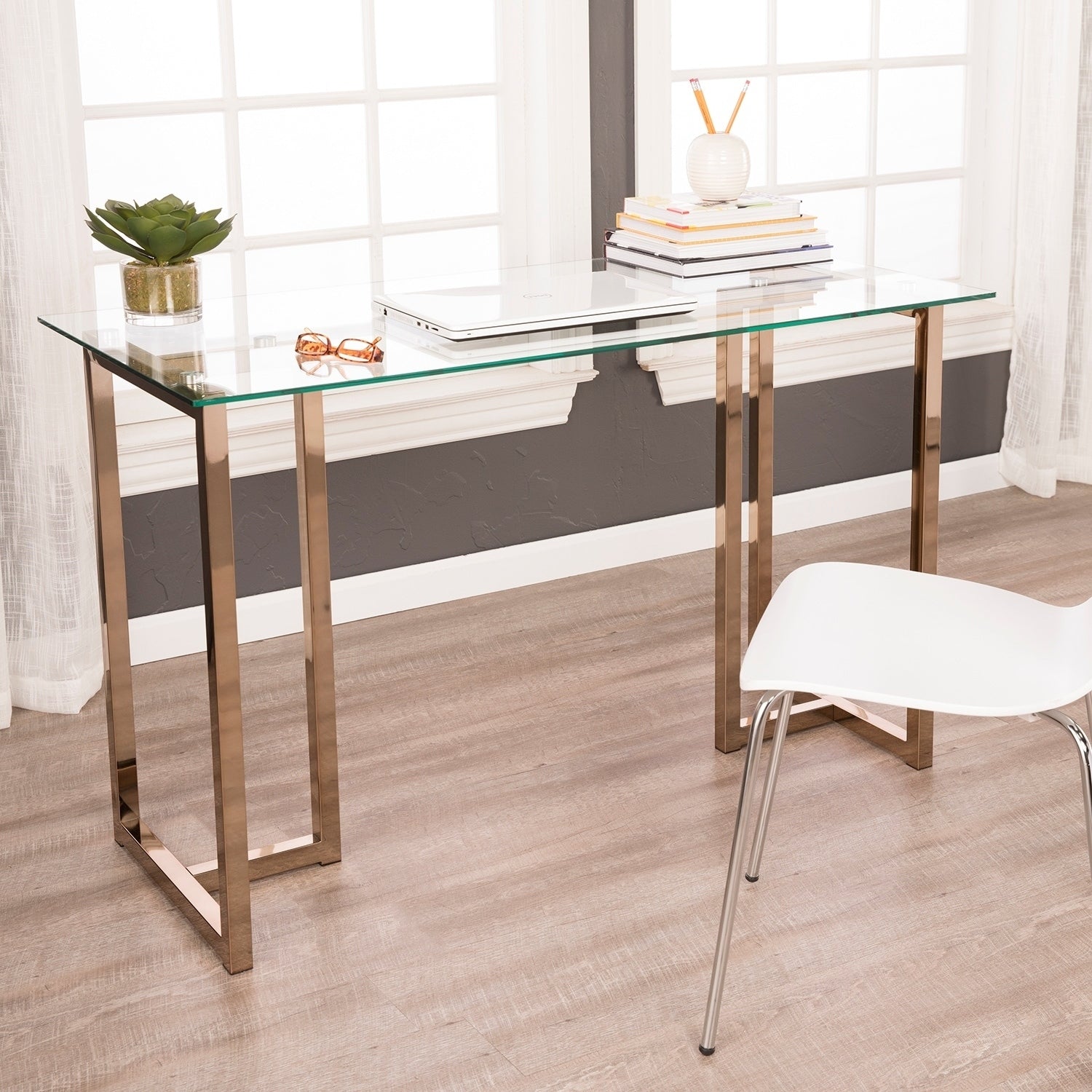 Holly Martin Haxor Champagne Writing Desk