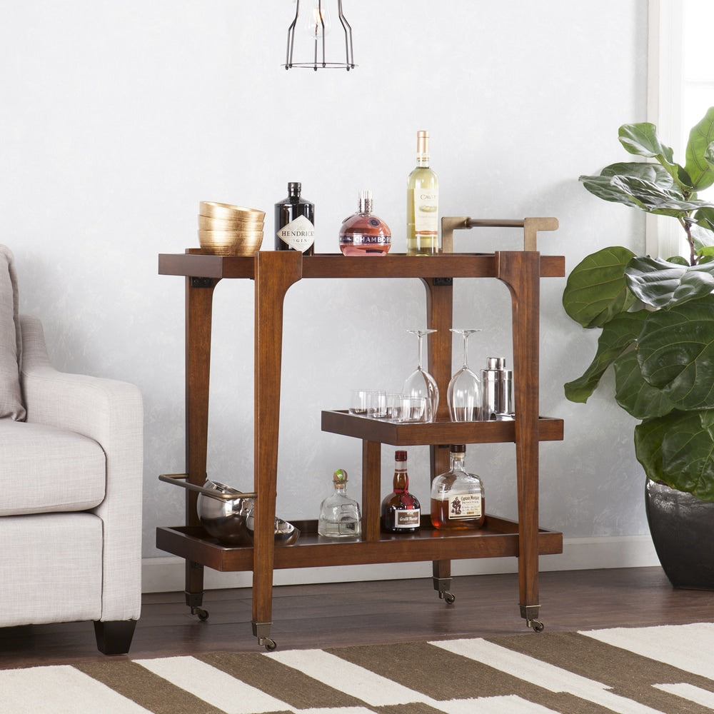 Holly Martin Zhori Midcentury Modern Bar Cart