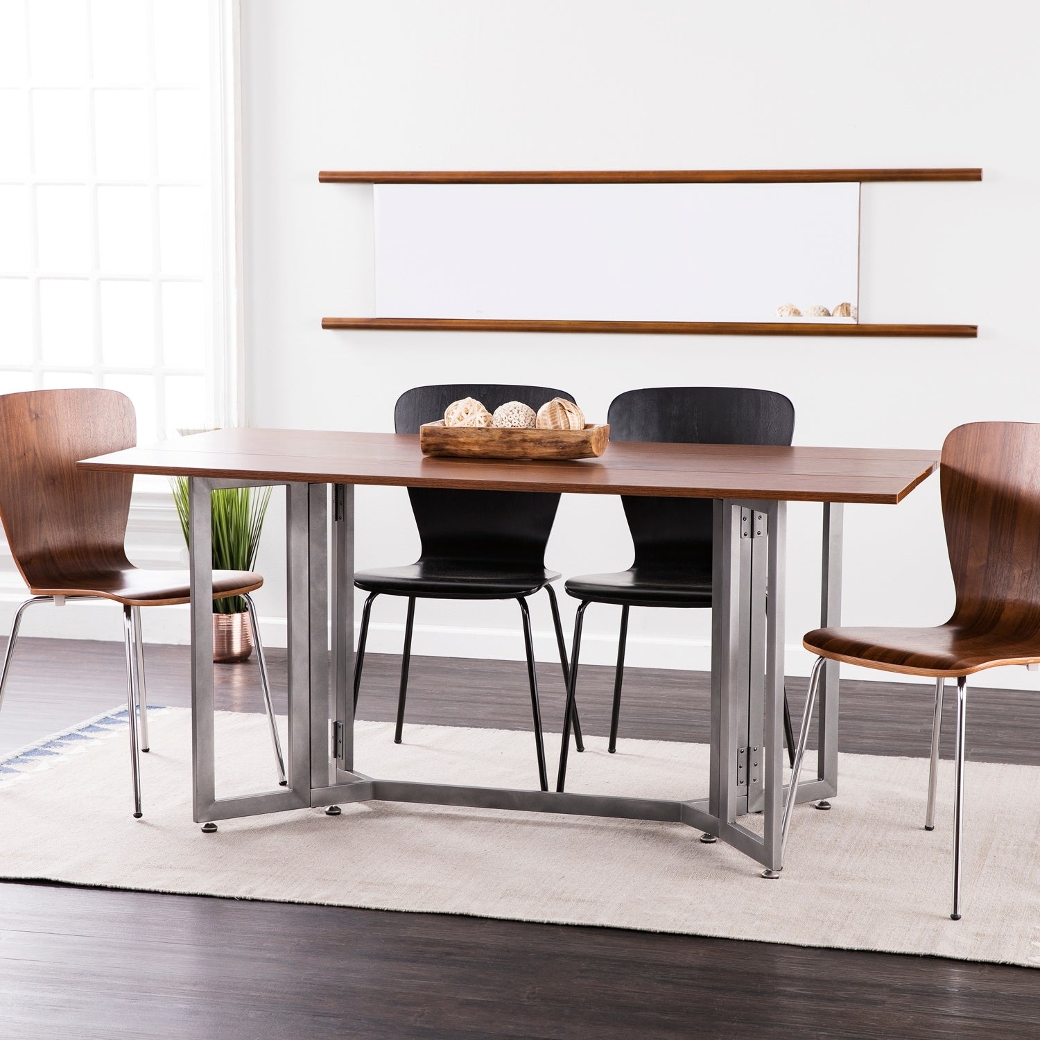 Holly Martin Driness Drop Leaf Console To Dining Table
