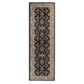 Hollywoodcollection Black Beige Area Rug