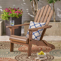 Hollywood Outdoor Foldable Acacia Adirondack Chair By Christopher Knight Home
