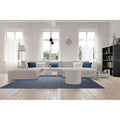 Hollywood Grey Stitch Flatweave Rug 9 X 12 9 X 12