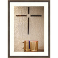 Holy Bible French 18Th Century Wood Framed Wall Art Print