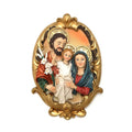 Holy Family Plaque Religious Decor Features Joseph Mary Baby Jesus