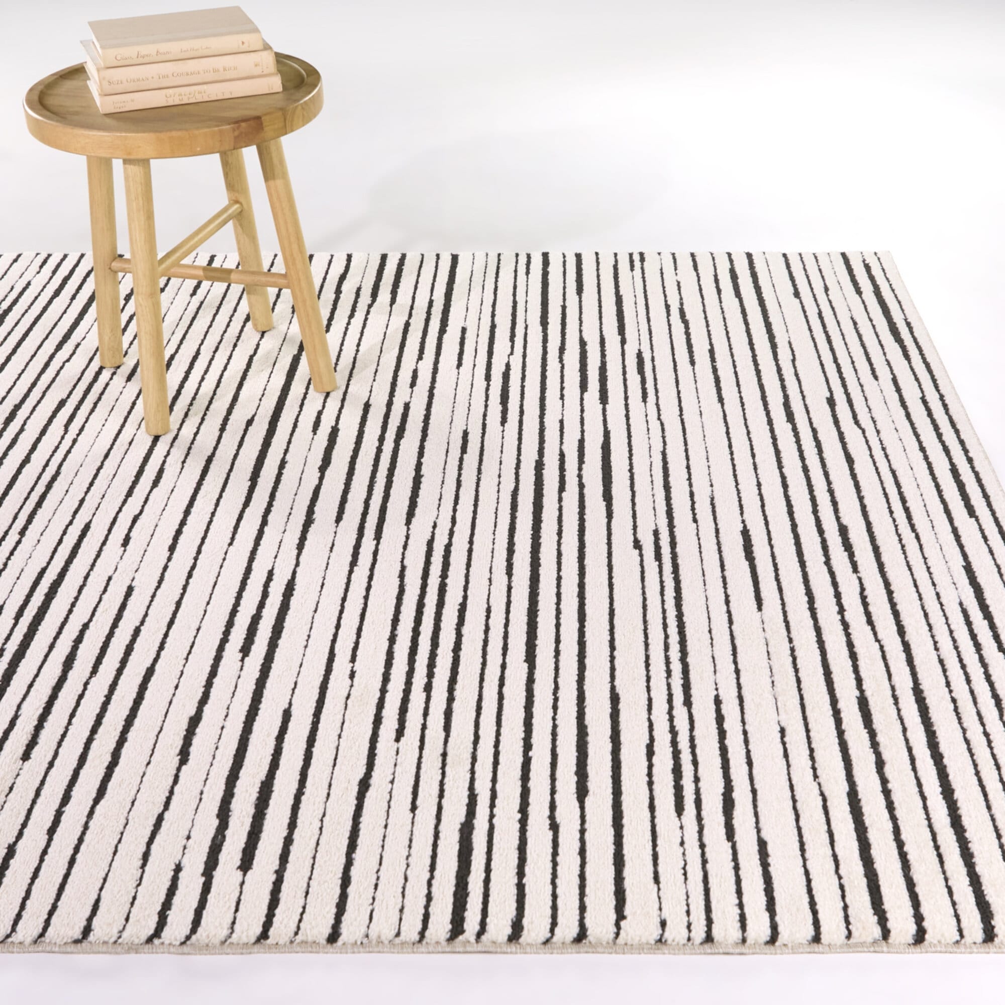 Holzer Abstract Stripe Area Rug