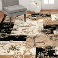 Home Dynamix Optimum Collection Black Polypropylene Machine Made Area Rug